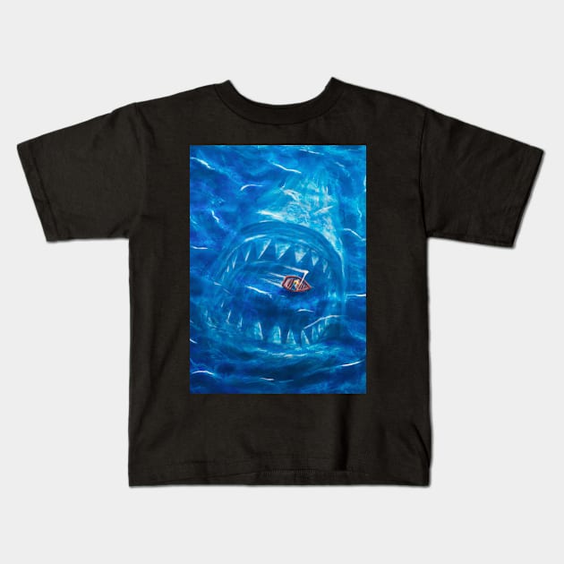 The Meg Kids T-Shirt by Aniket Patel